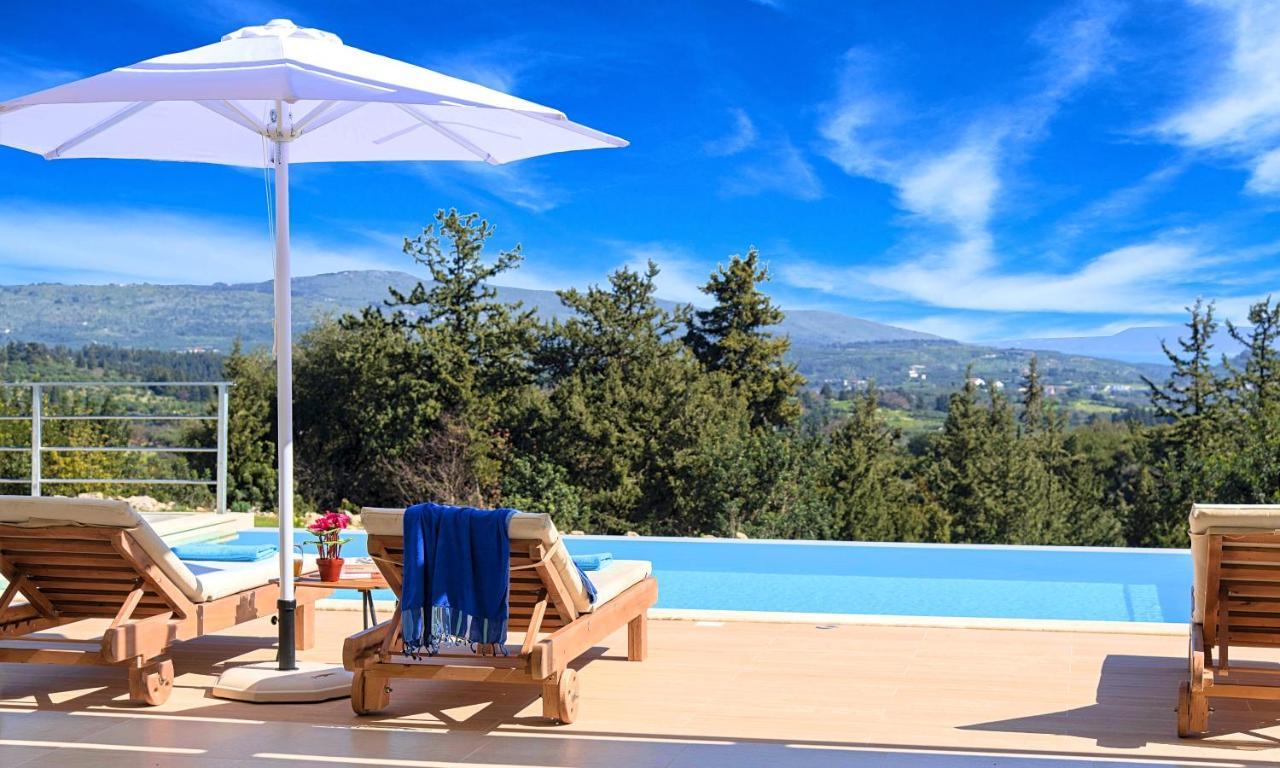 Orientem Villa Heated Pool Georgioupoli Ngoại thất bức ảnh